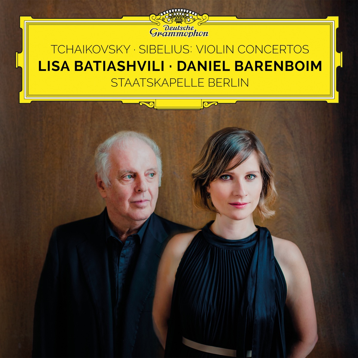 Tchaikovsky & Sibelius: Violin Concertos by Lisa Batiashvili, Staatskapelle Berlin & Daniel Barenboim album cover