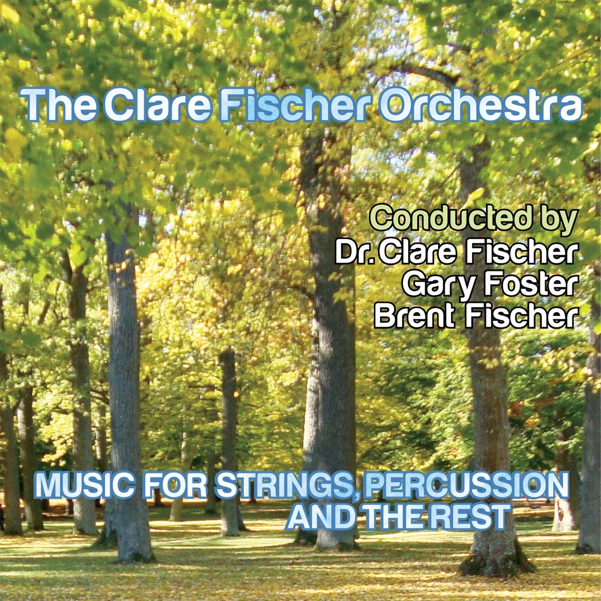 Music for Strings, Percussion and the Rest by The Clare Fischer Orchestra, Gary Foster, Brent Fischer & Dr. Clare Fischer album cover