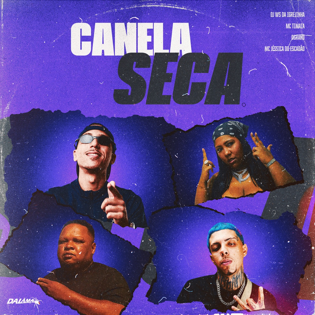 Canela Seca - Single by DJ Ws da Igrejinha, Mc Timaia, Ogrand & Mc Jessica do escadão album cover