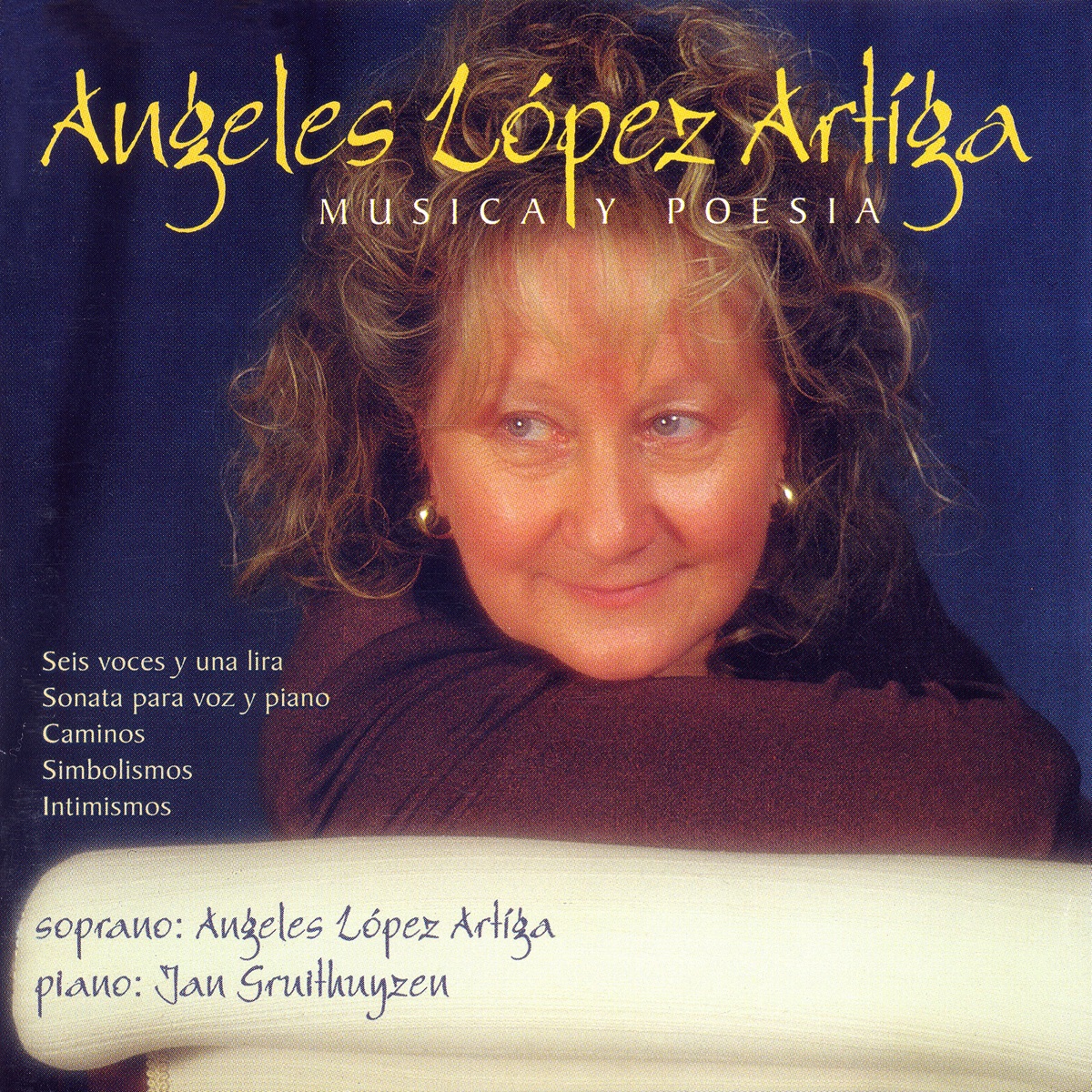 Ángeles López Artiga: Música y Poesía by Ángeles López Artiga & Jan Gruithuyzen album cover