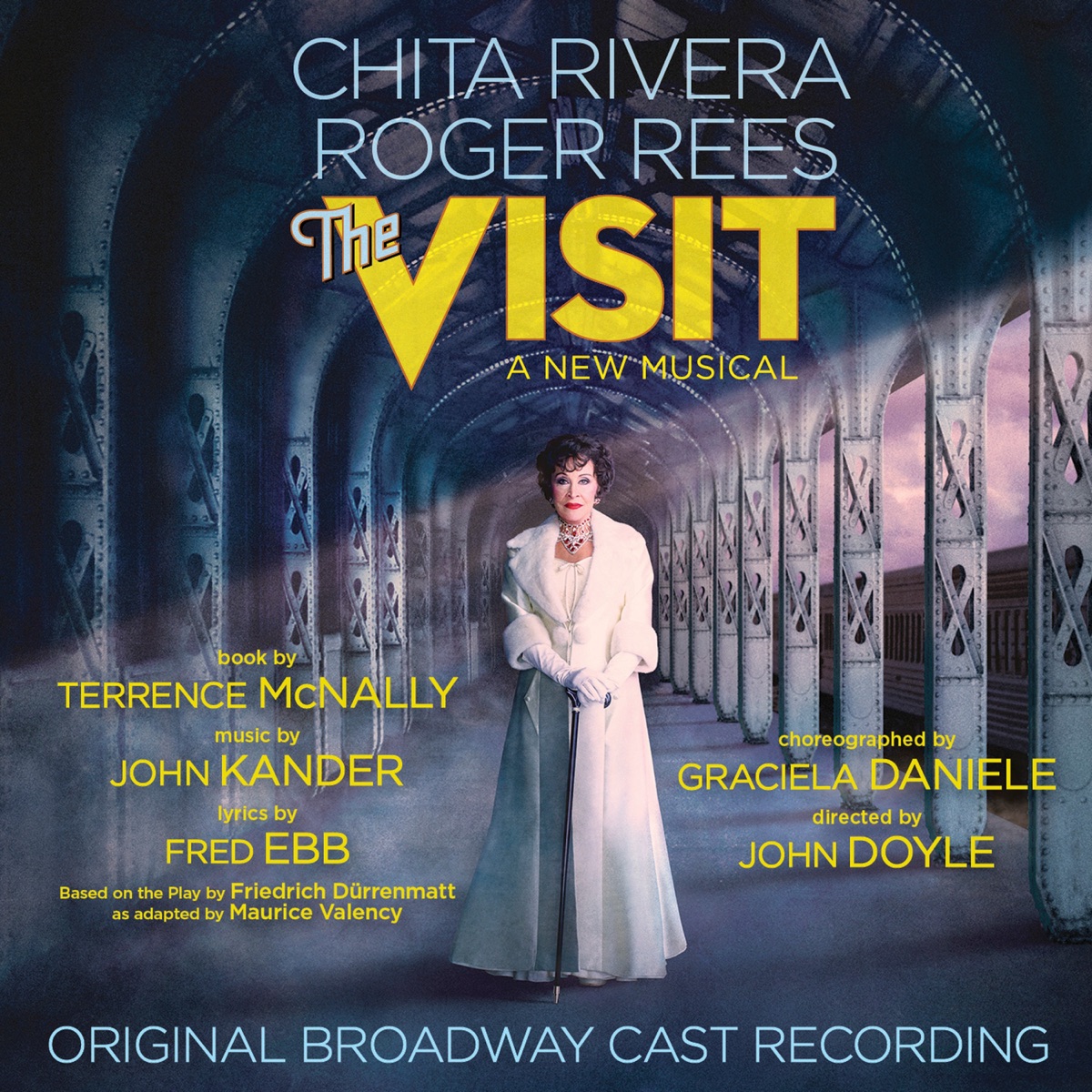 The Visit (Original Broadway Cast Recording) by John Kander & Fred Ebb album cover