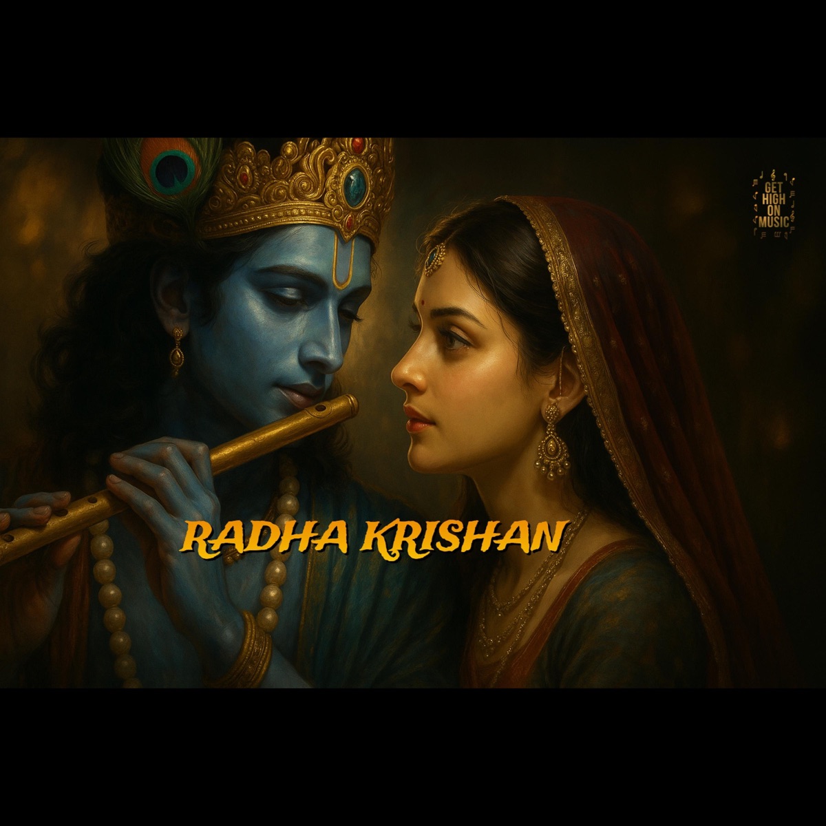 Radha Krishan - Single by Kovid Mittal album cover