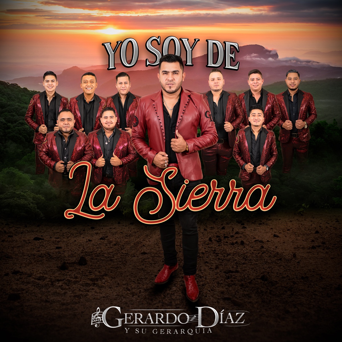 Yo Soy de la Sierra by Gerardo Díaz y su Gerarquia album cover