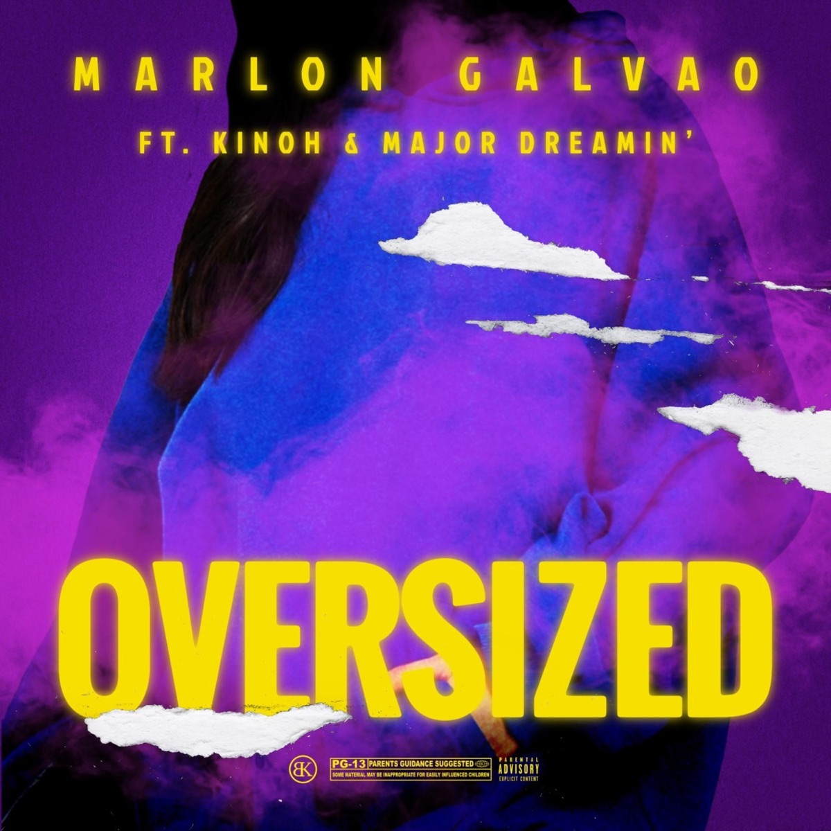 Oversized (feat. Kinoh & Major Dreamin') - Single by Marlon Galvao album cover