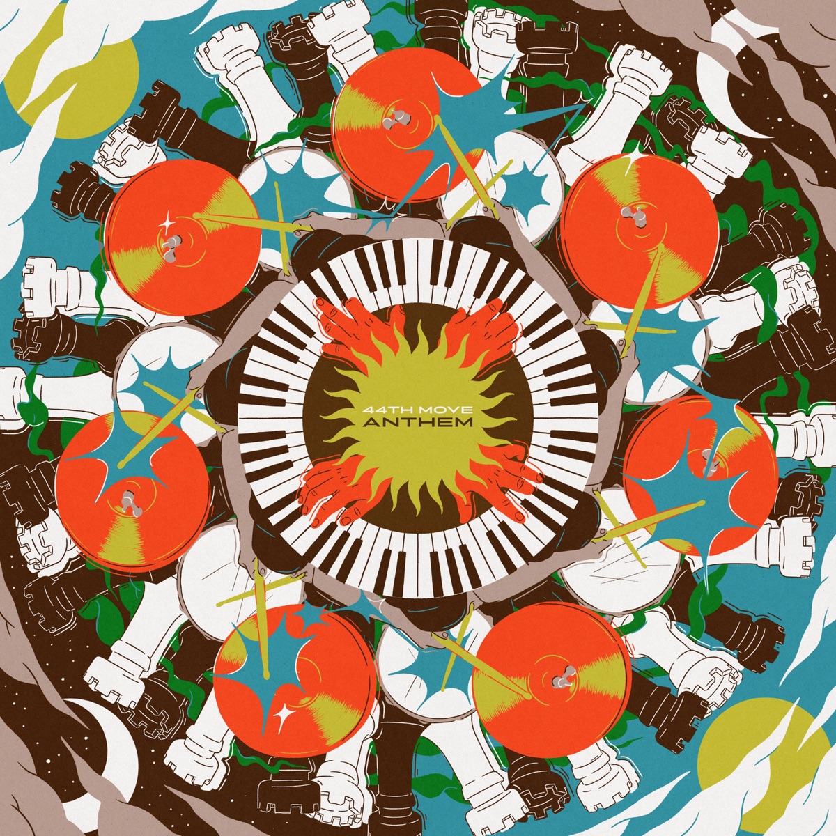 Anthem by 44th Move, Alfa Mist & Richard Spaven album cover