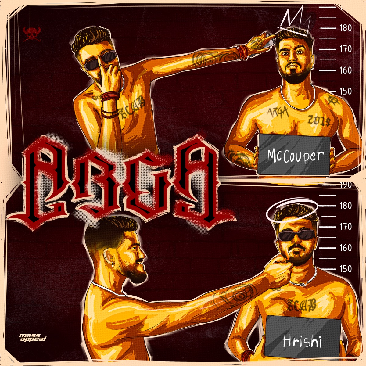 ARGA - EP by MC Couper & HRISHI album cover