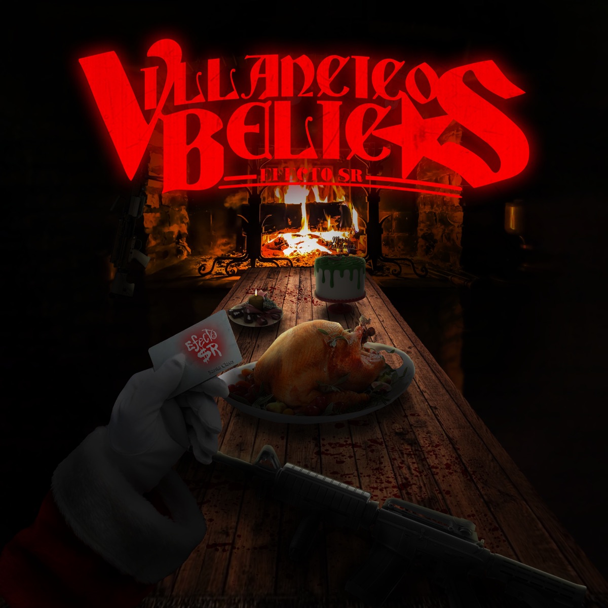 Villancicos Bélicos - EP by Efecto SR album cover