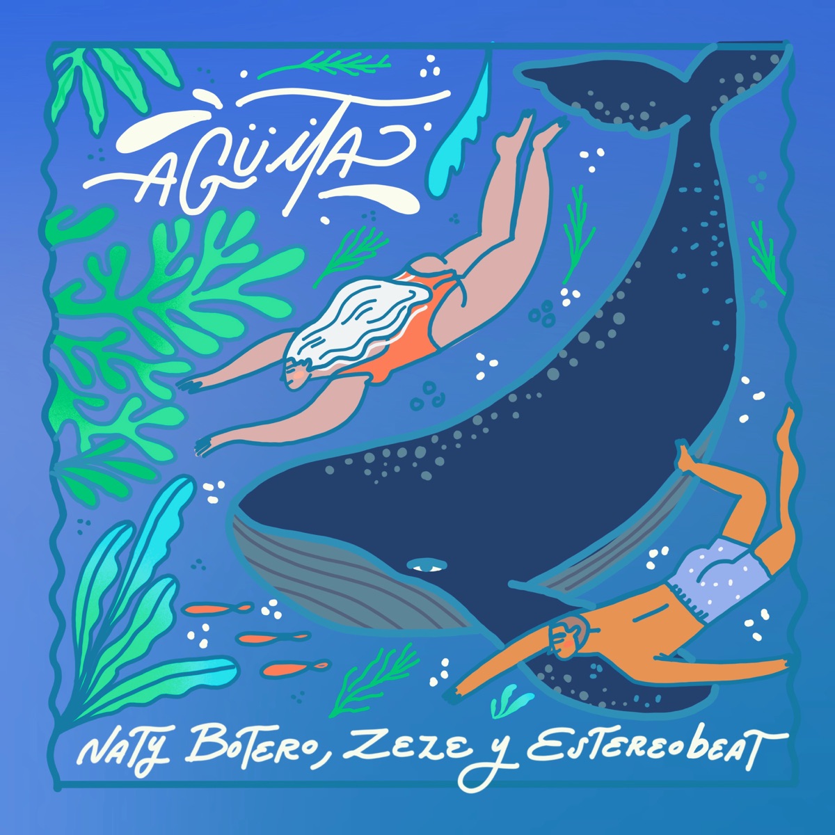 Agüita - Single by Naty Botero, ZE-ZE & Estereobeat album cover