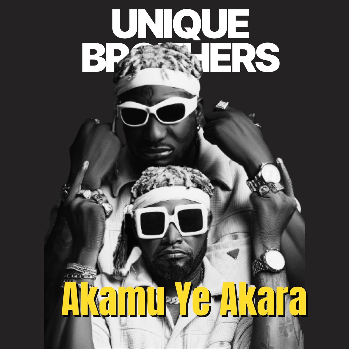 Akamu Ye Akara (Remastered) - Single by Unique Brothers album cover