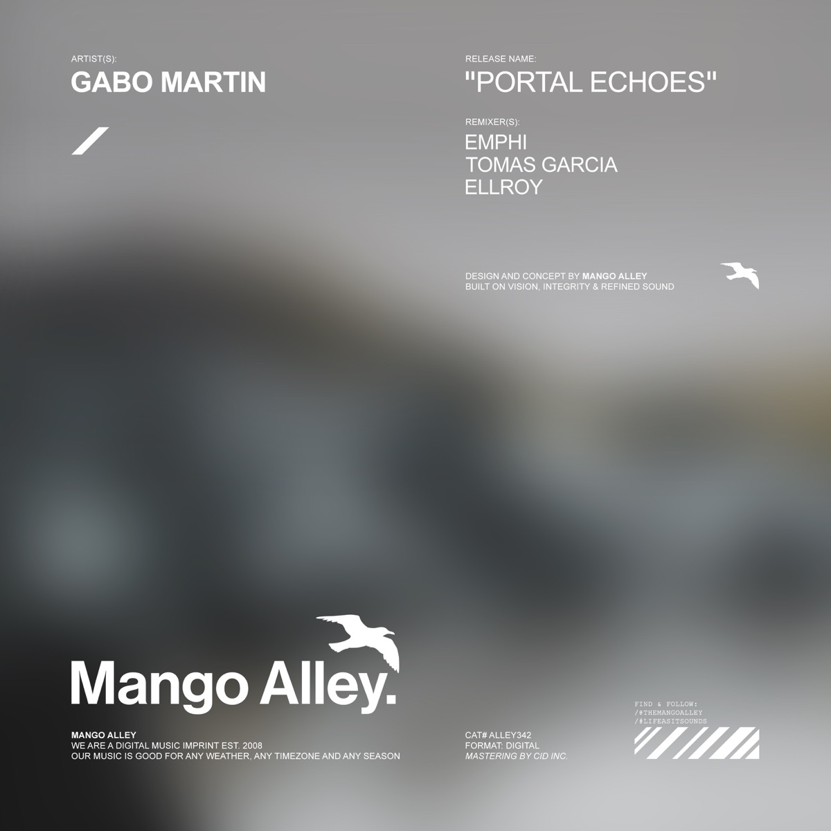 Portal Echoes - EP by Gabo Martin, Tomas Garcia, EMPHI & Ellroy album cover