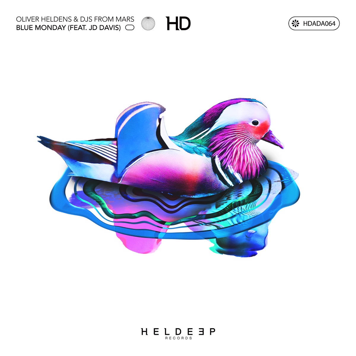 Blue Monday (Extended Mix) [feat. JD Davis] - Single by Oliver Heldens & DJs from Mars album cover