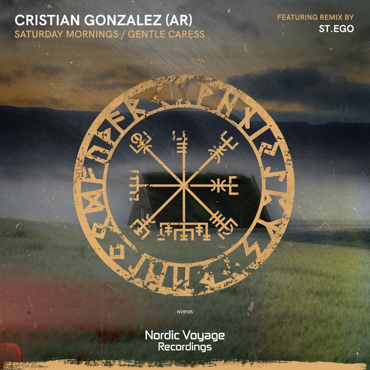 Saturday Mornings / Gentle Caress - Single by Cristian Gonzalez & Stego album cover