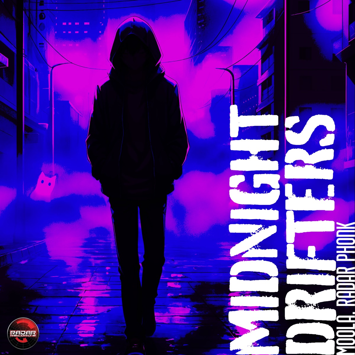 Midnight Drifters - Single by Moola & Radar Phonk album cover