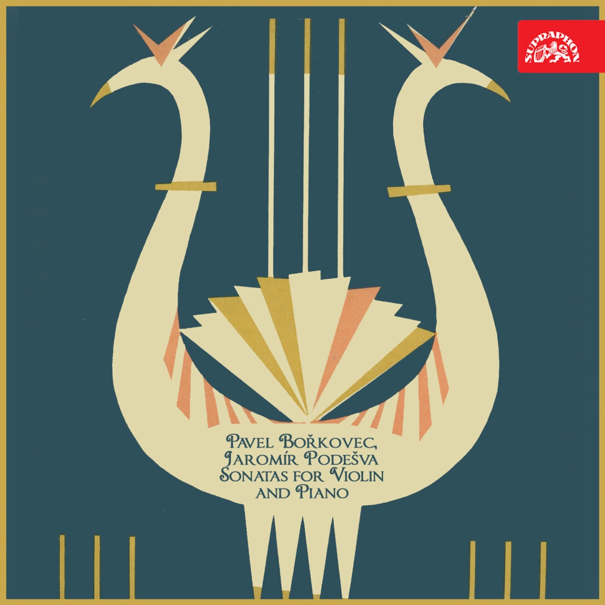 Bořkovec, Podešva: Sonatas for Violin and Piano by Ladislav Jásek, Alfréd Holeček, Josef Suk & Jan Panenka album cover