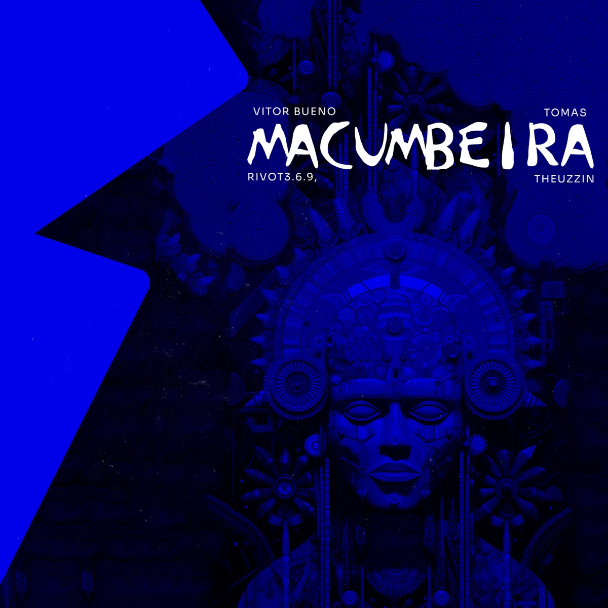 Macumbeira (feat. THEUZZIN) - Single by Vitor Bueno, Rivot3.6.9 & TOMAS album cover