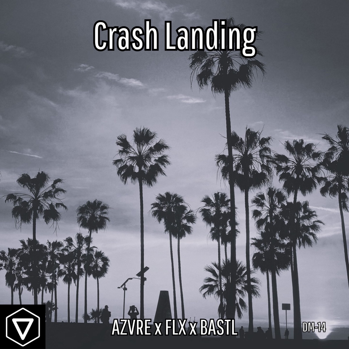 Crash Landing - Single by AZVRE, FLX & BASTL album cover