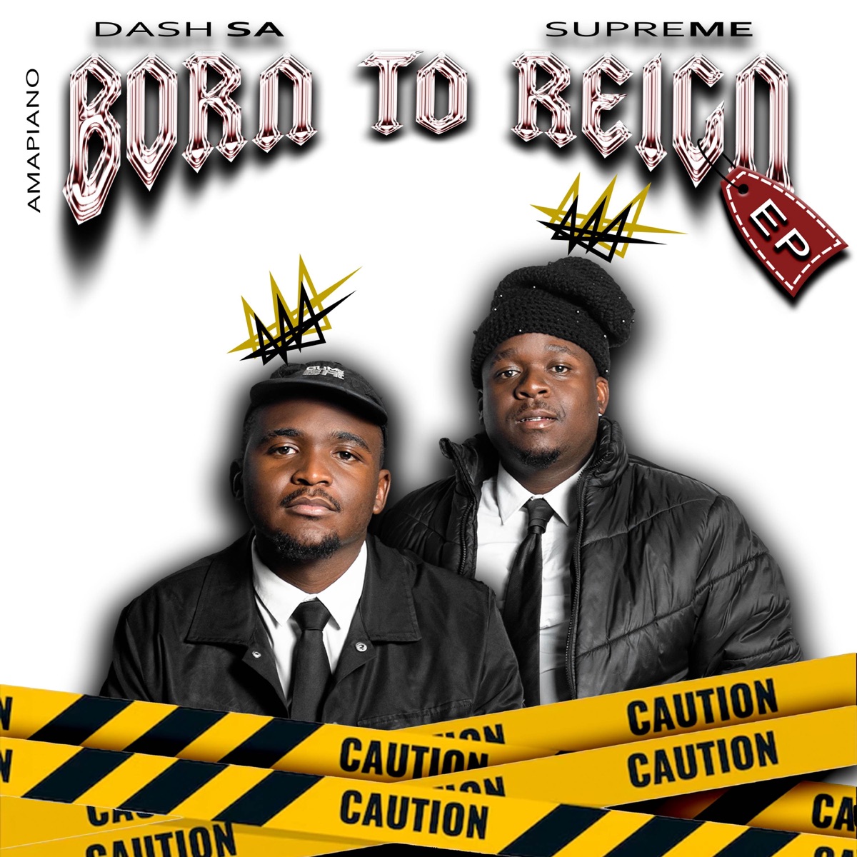 Born To Reign by Dash SA & Supreme album cover