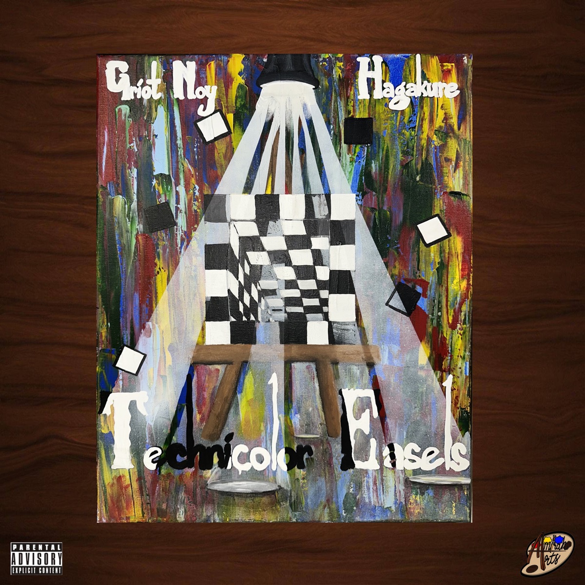 Technicolor Easels - EP by Hagakure & Griot Noy album cover