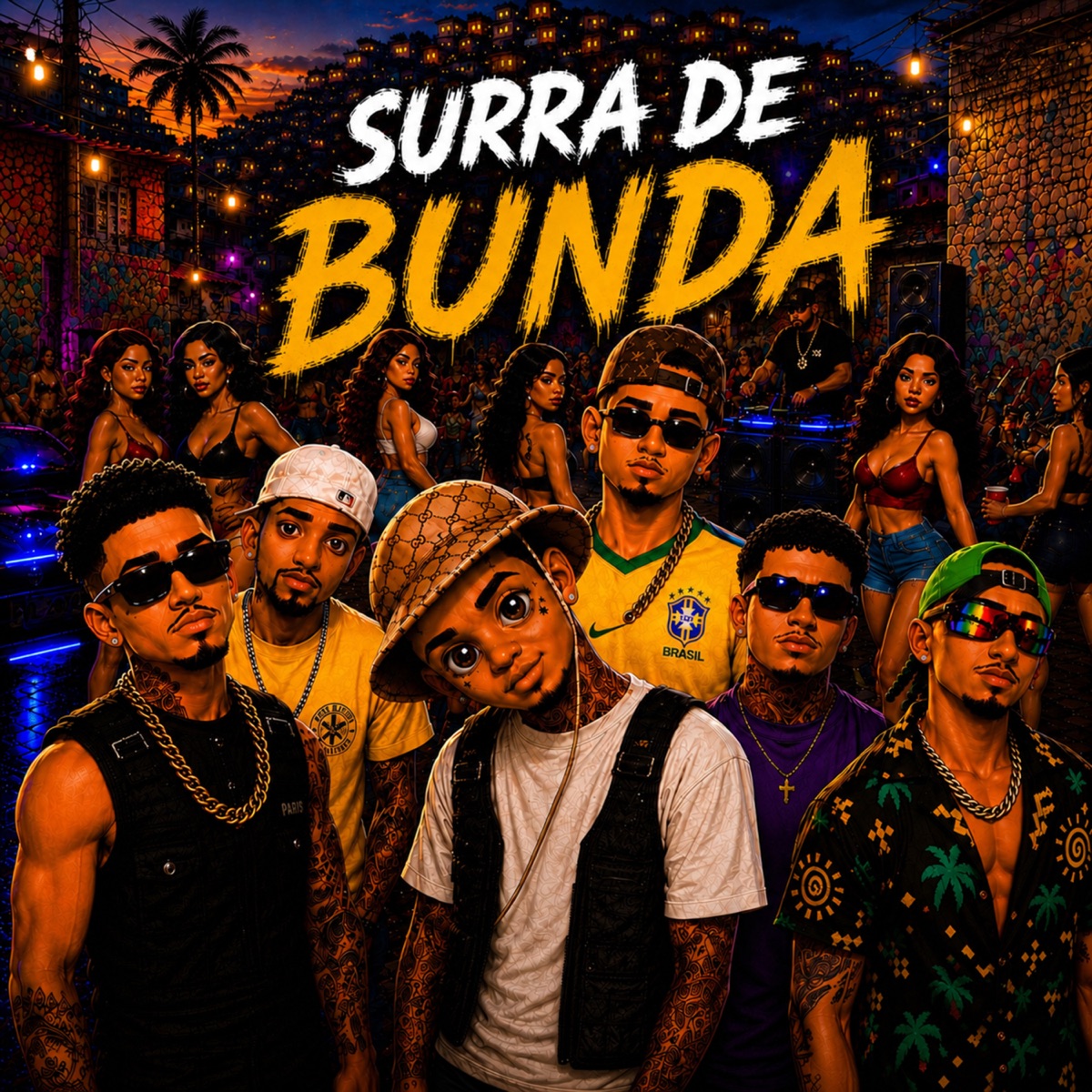 Surra de Bunda (feat. Said Zn, MBALLA & Alexandre Hanter) - Single by Dalf album cover
