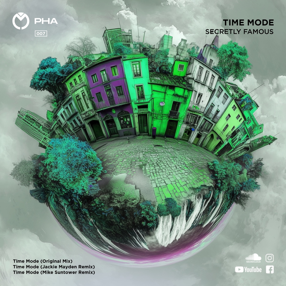 Time Mode (Mike Suntower Remix) - Single by Secretly Famous album cover