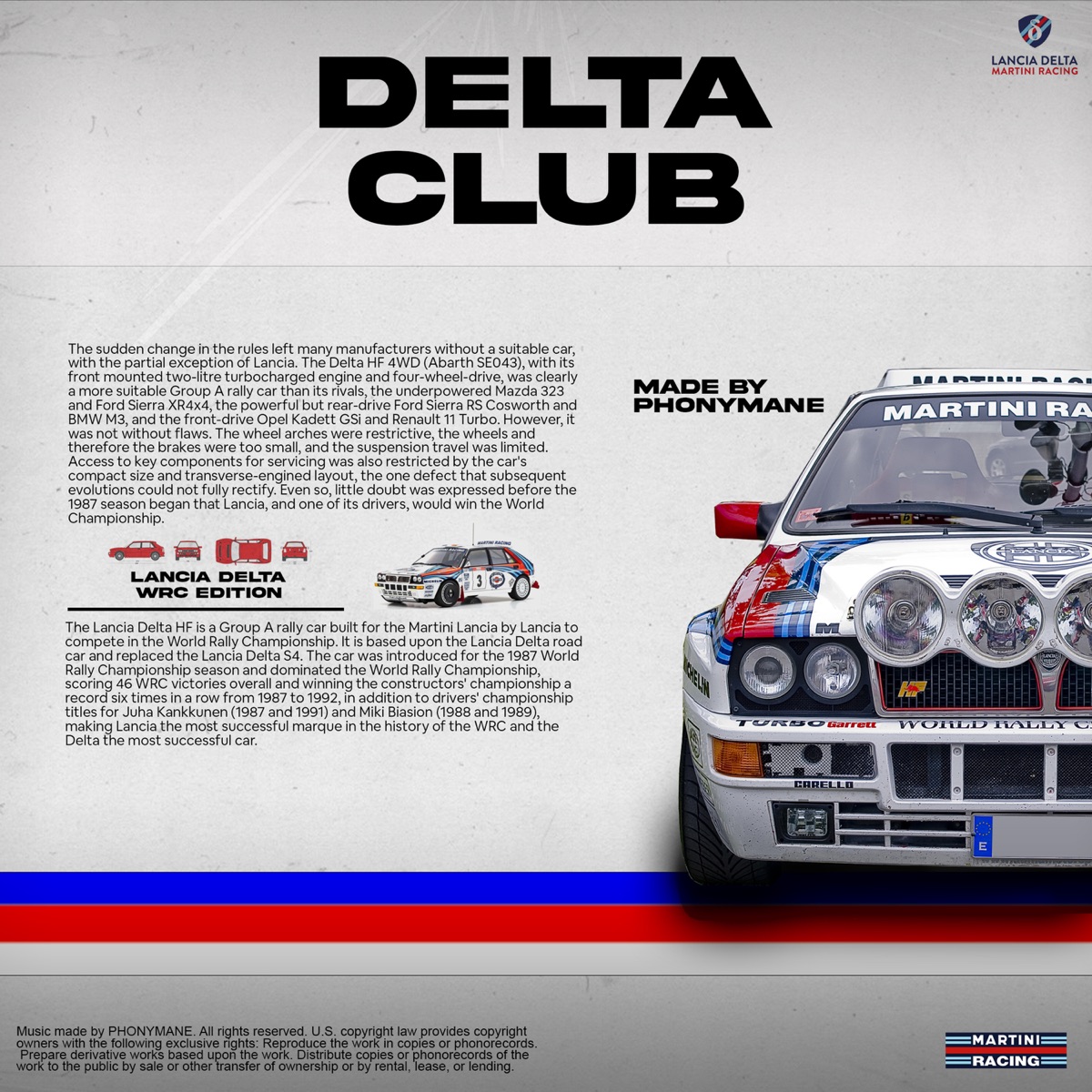 Delta Club - Single by PHONYMANE album cover