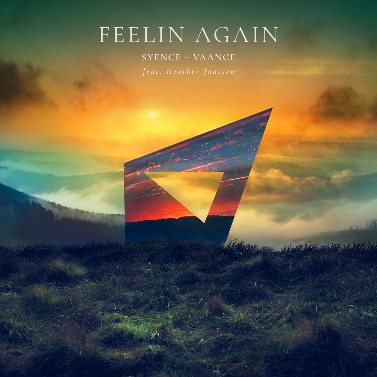 feelin again (feat. Heather Janssen) - Single by Syence & Vaance album cover