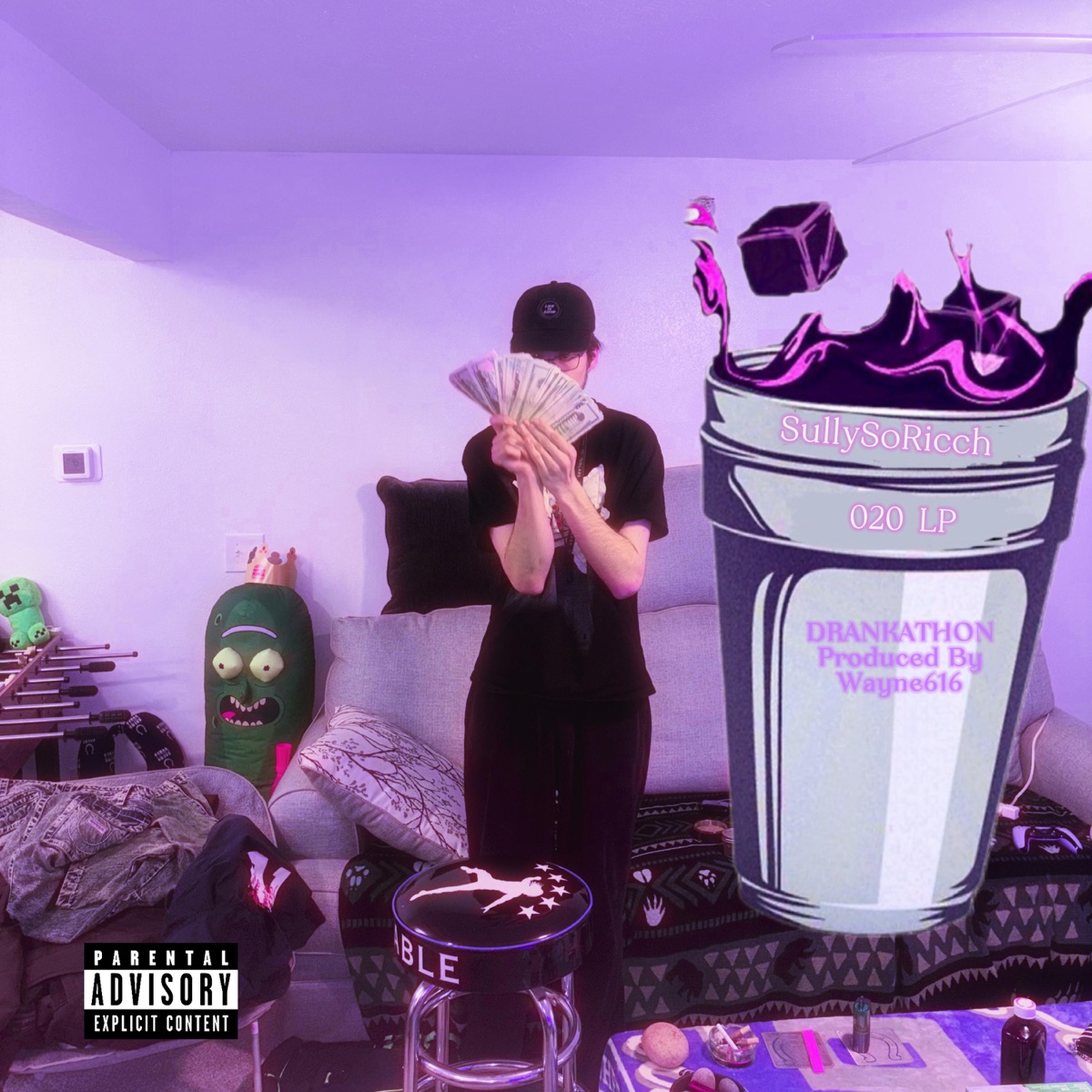 Drankathon (feat. 020 LP & Wayne616) - Single by SullySoRicch album cover