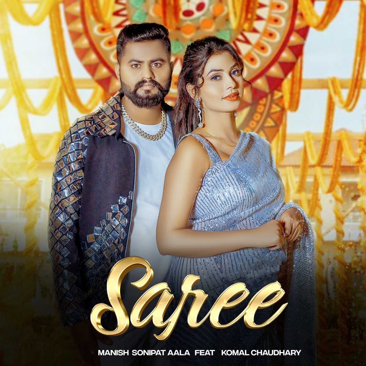 Saree (feat. Komal Chaudhary & Ruba Khan) - Single by Manish Sonipat Aala album cover
