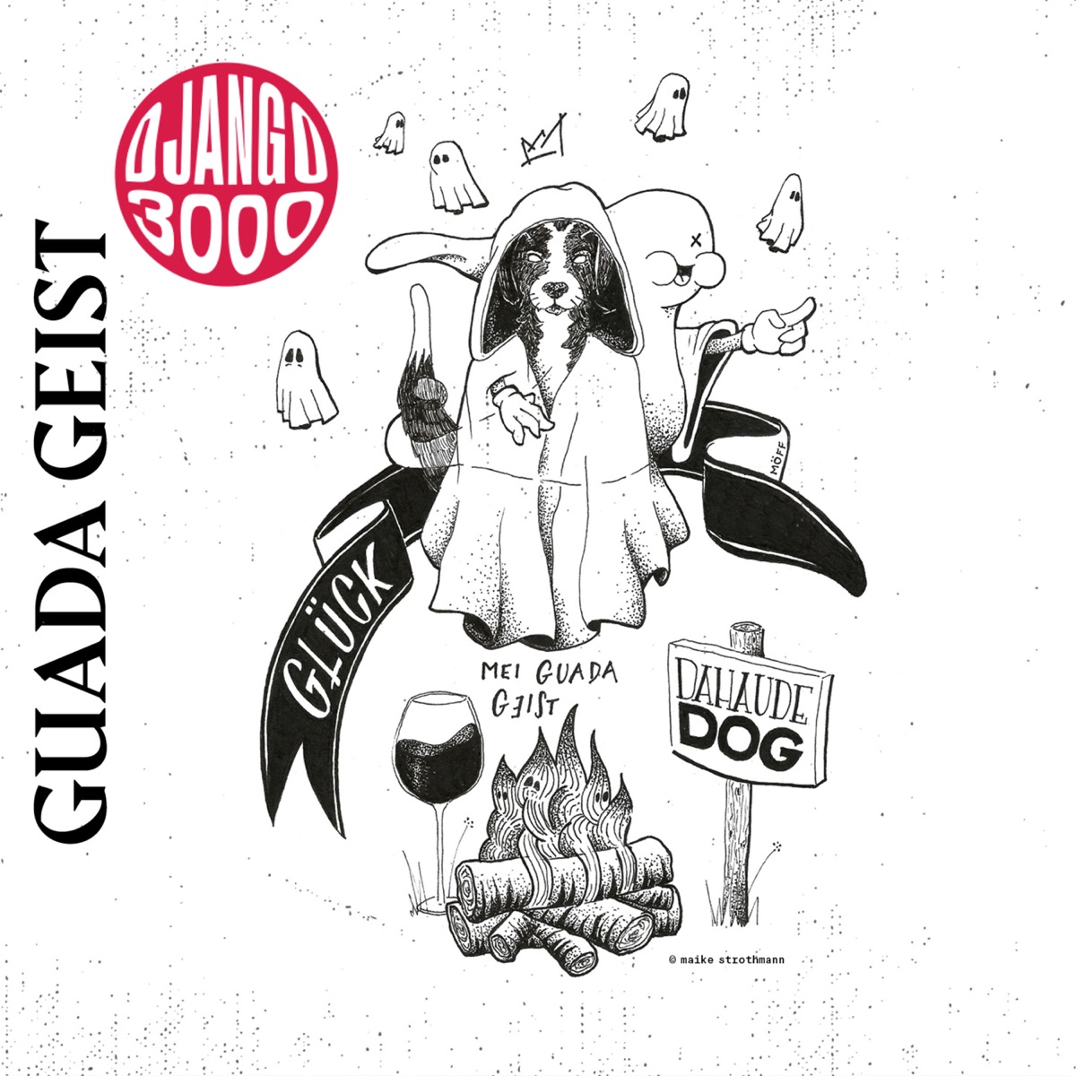 Guada Geist - Single by Django 3000 album cover