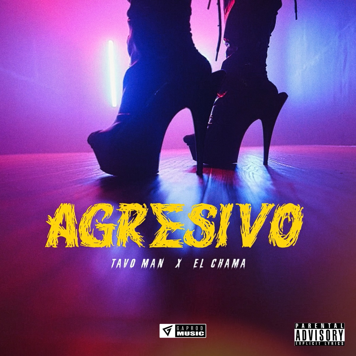 Agresivo (feat. El Chama) - Single by Tavo Man album cover