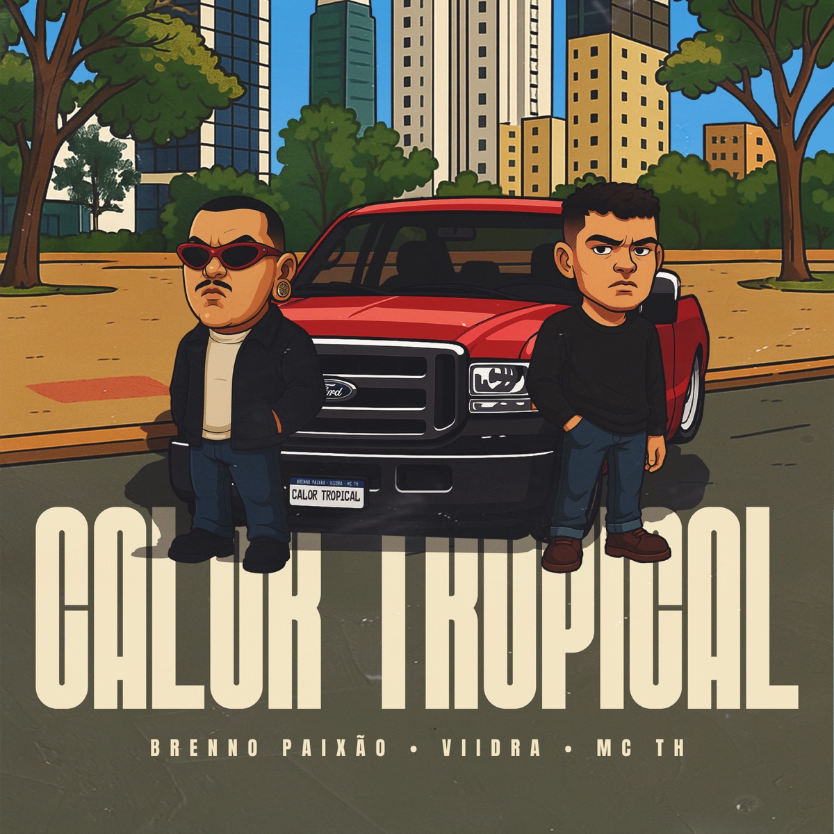 Calor Tropical - Single by Dj Brenno Paixão, Viidra & MC TH album cover