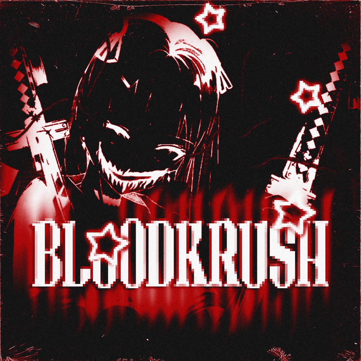 BLOODKRUSH - Single by NEKKZI & Zurvyy album cover