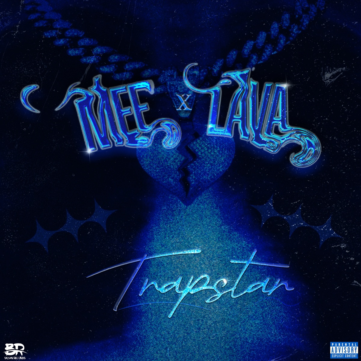 TRAPSTAR - Single by Mef, Lava & Lev album cover
