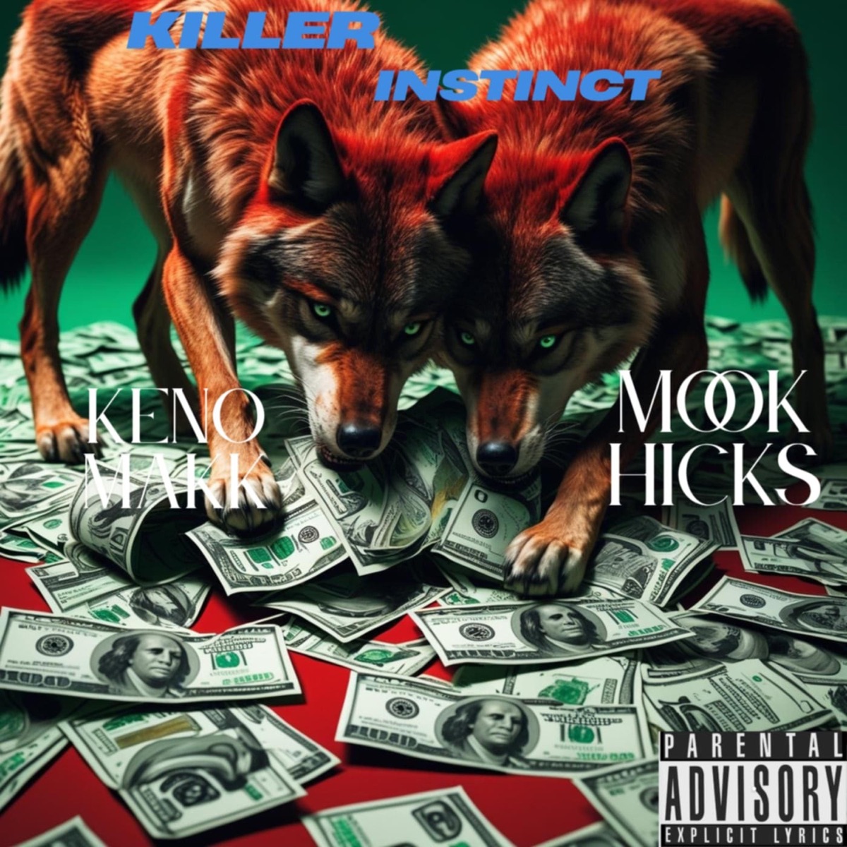 THE MISSION (feat. KESHUN MASON) - Single by Keno Makk album cover