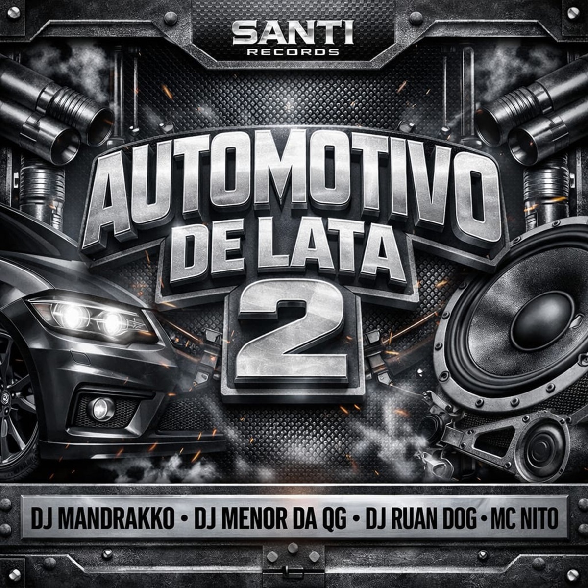 Automotivo De Lata 2 - Single by DJ Mandrakko, MC Nito, DJ Menor da QG & DJ RUAN DOG album cover