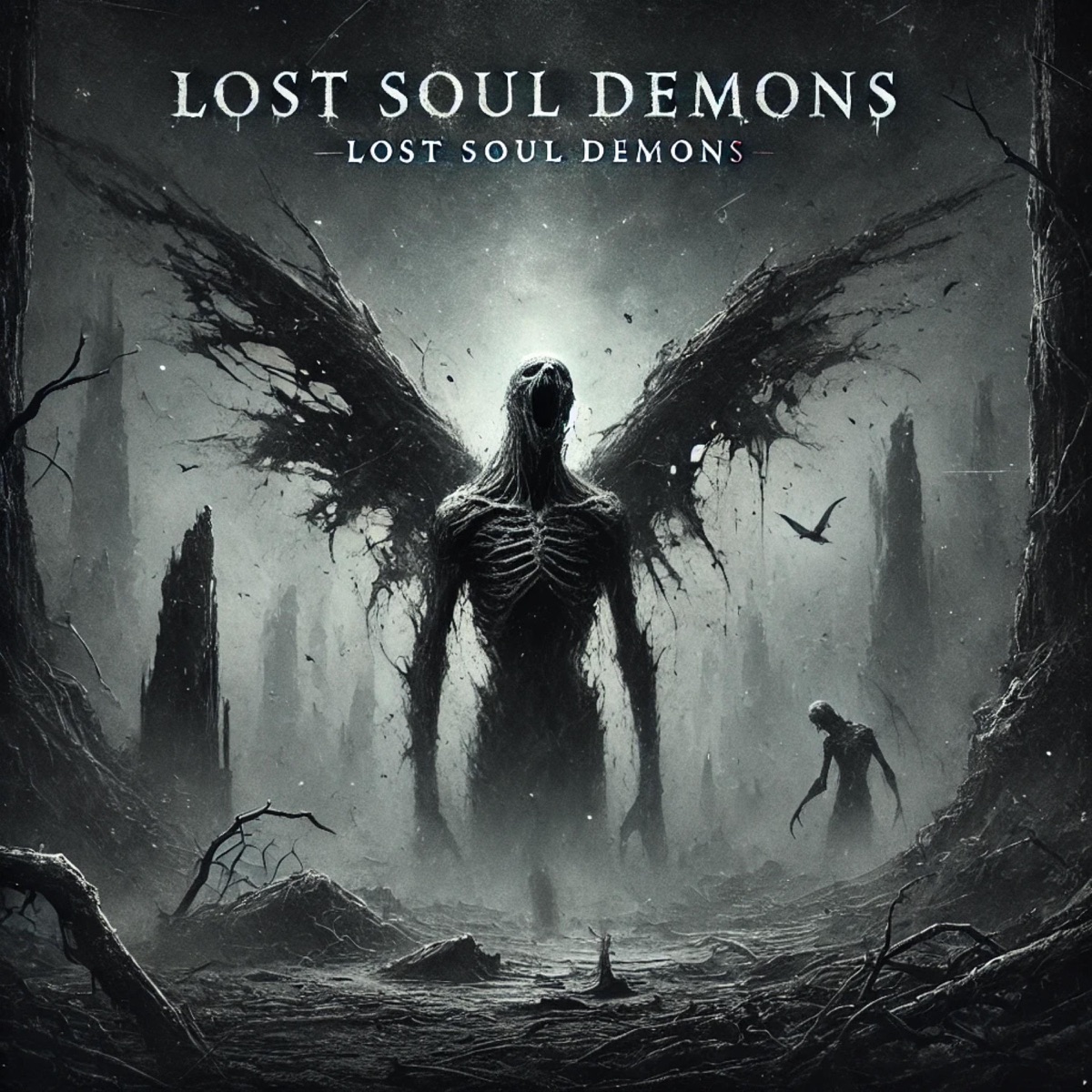 L.S.D - EP by Lost Soul Demons, GHUL BLCK & Hvl66lut44 album cover