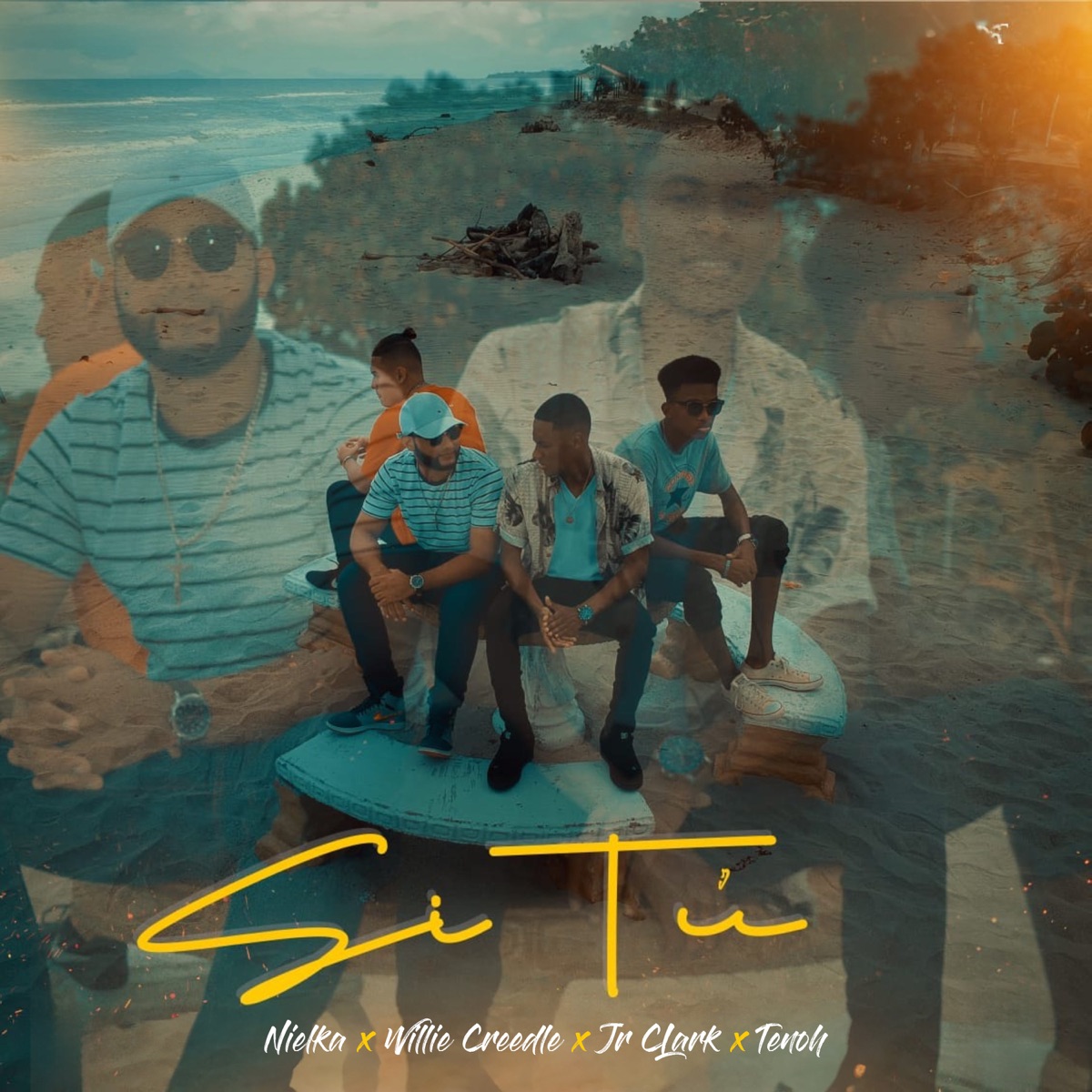 Si Tú - Single by Nielka, Willie Creedle, Jr Clark & Tenoh album cover