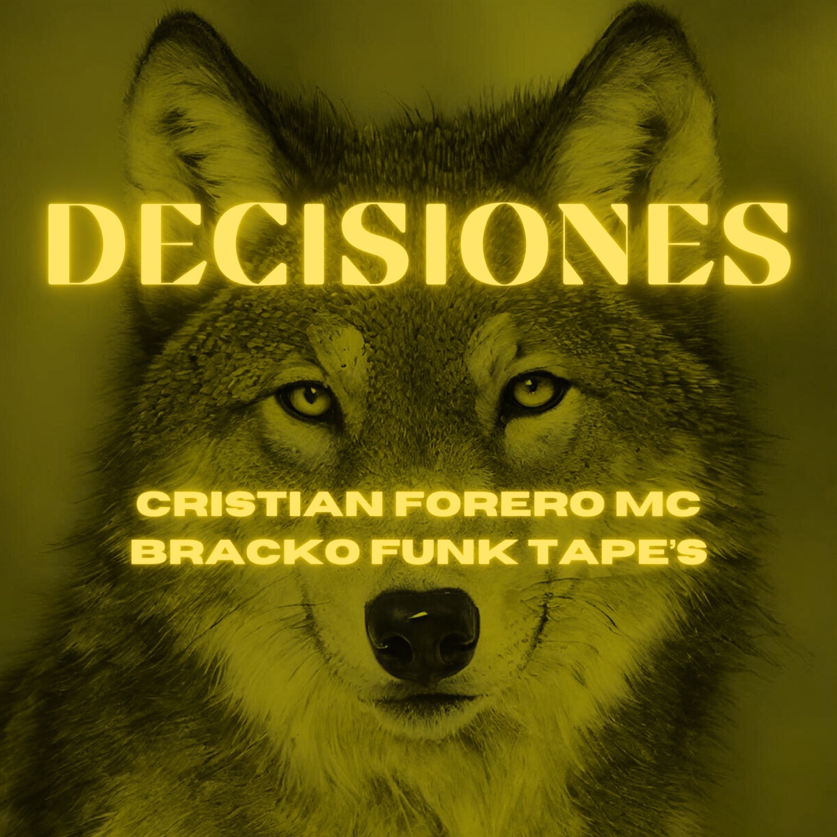 Decisiones - Single by Cristian Forero Mc & bracko Funk tapes album cover