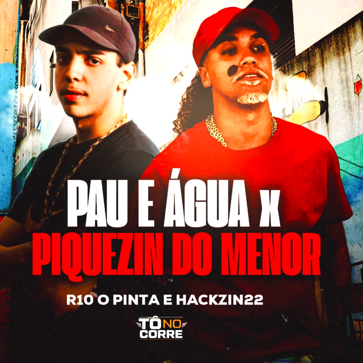 PAU E AGUA X PIQUEZIN DO MENOR - Single by R10 o Pinta & HACKZIN22 album cover