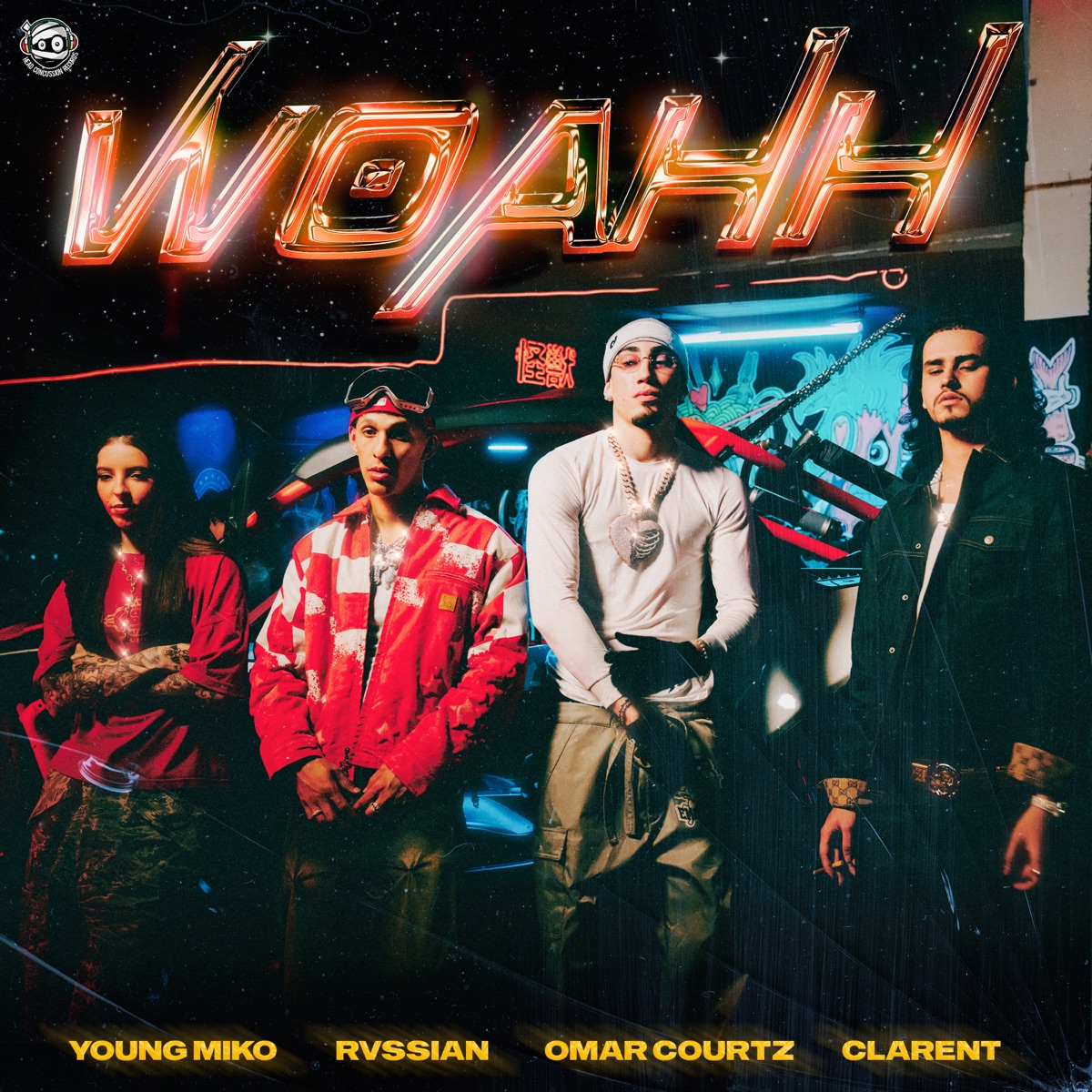 WOAHH (feat. Clarent) - Single by Rvssian, Young Miko & Omar Courtz album cover