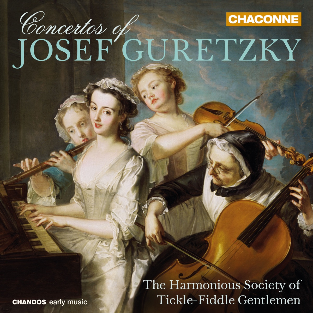 Guretzky: Concertos by The Harmonious Society of Tickle-Fiddle Gentlemen album cover