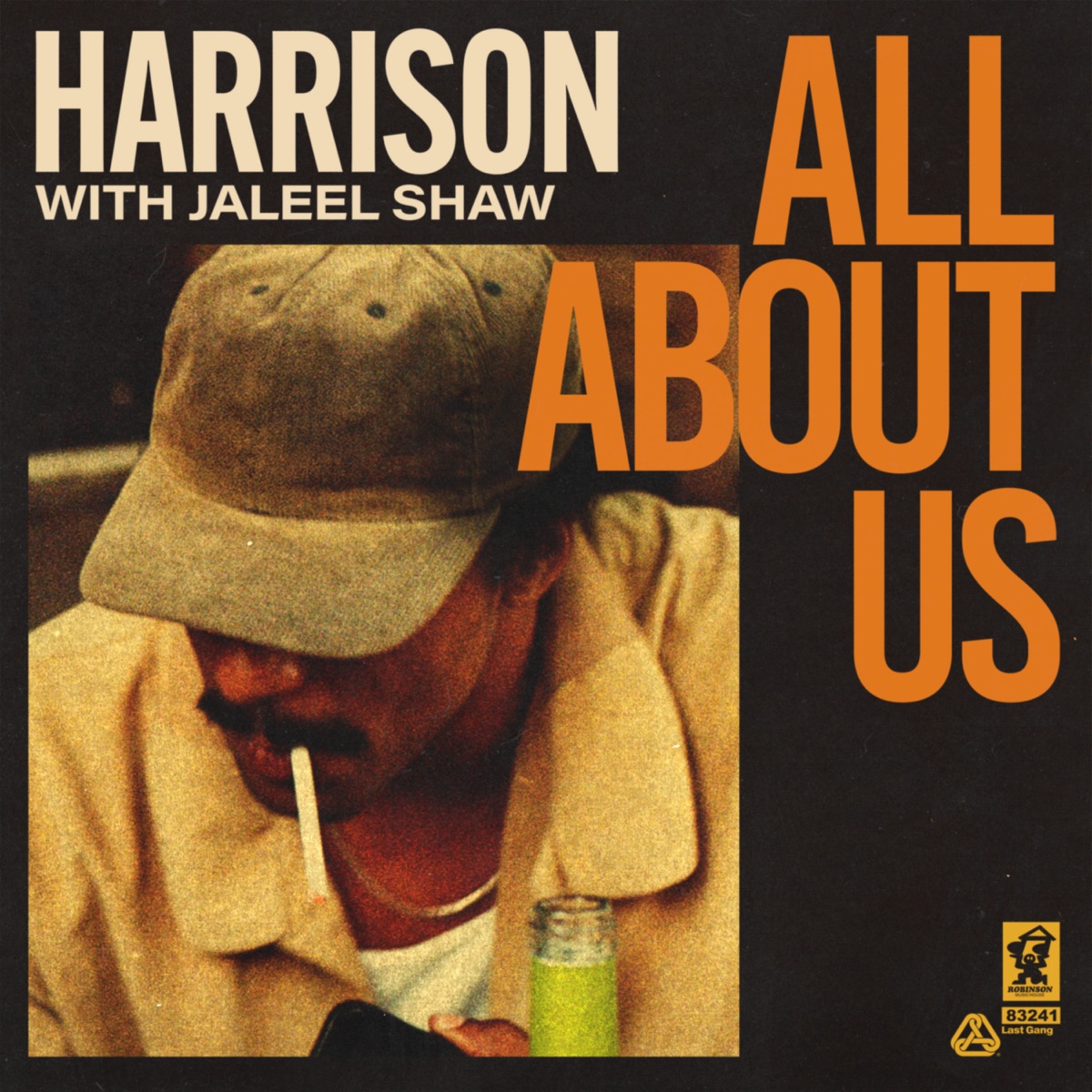 All About Us - Single by Harrison & Jaleel Shaw album cover