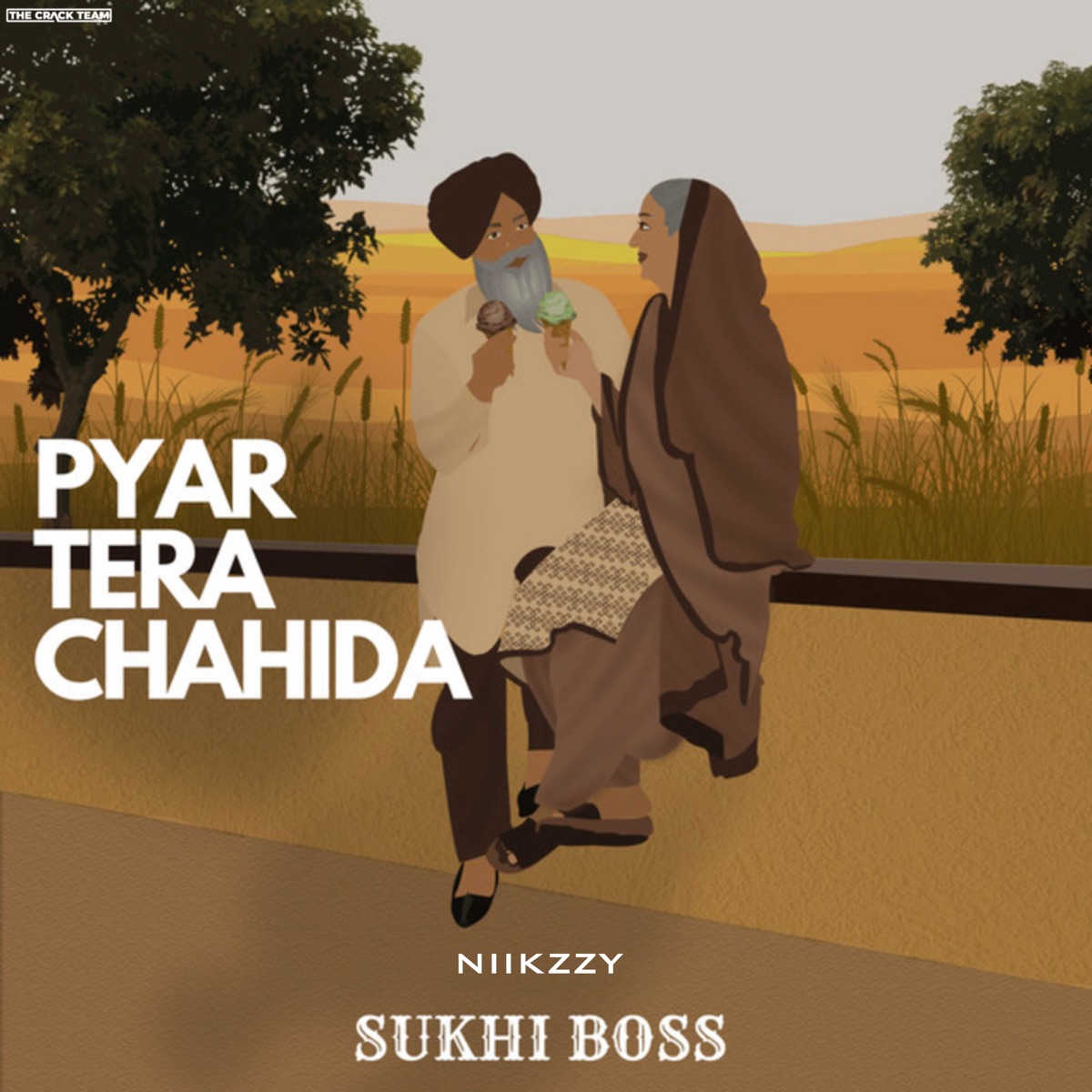 Pyar Tera Chahida - Single by Niikzzy & Sukhi Boss album cover