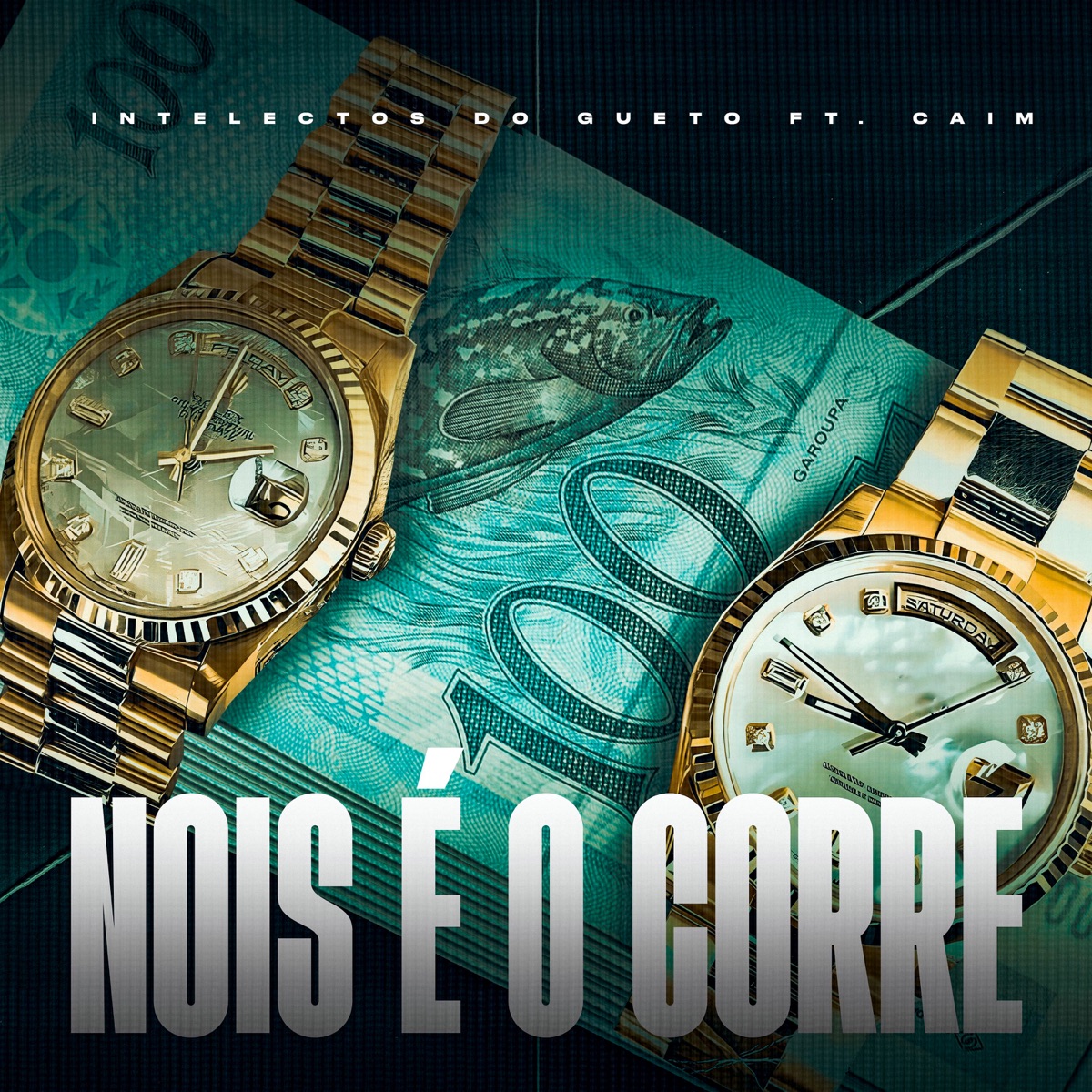 Nois É o Corre - Single by Intelectos do Gueto & CAIM album cover