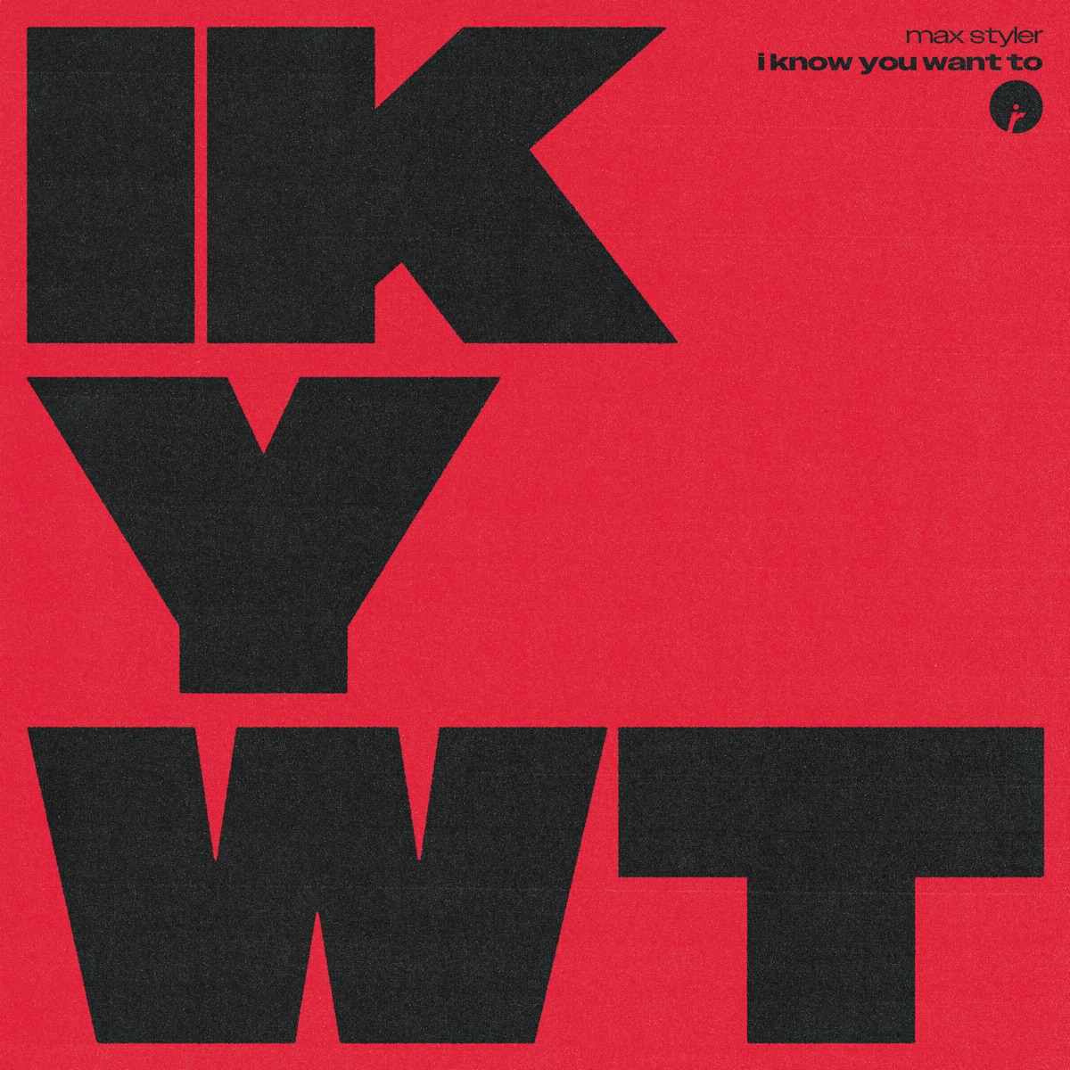 I Know You Want To - Single by Max Styler album cover