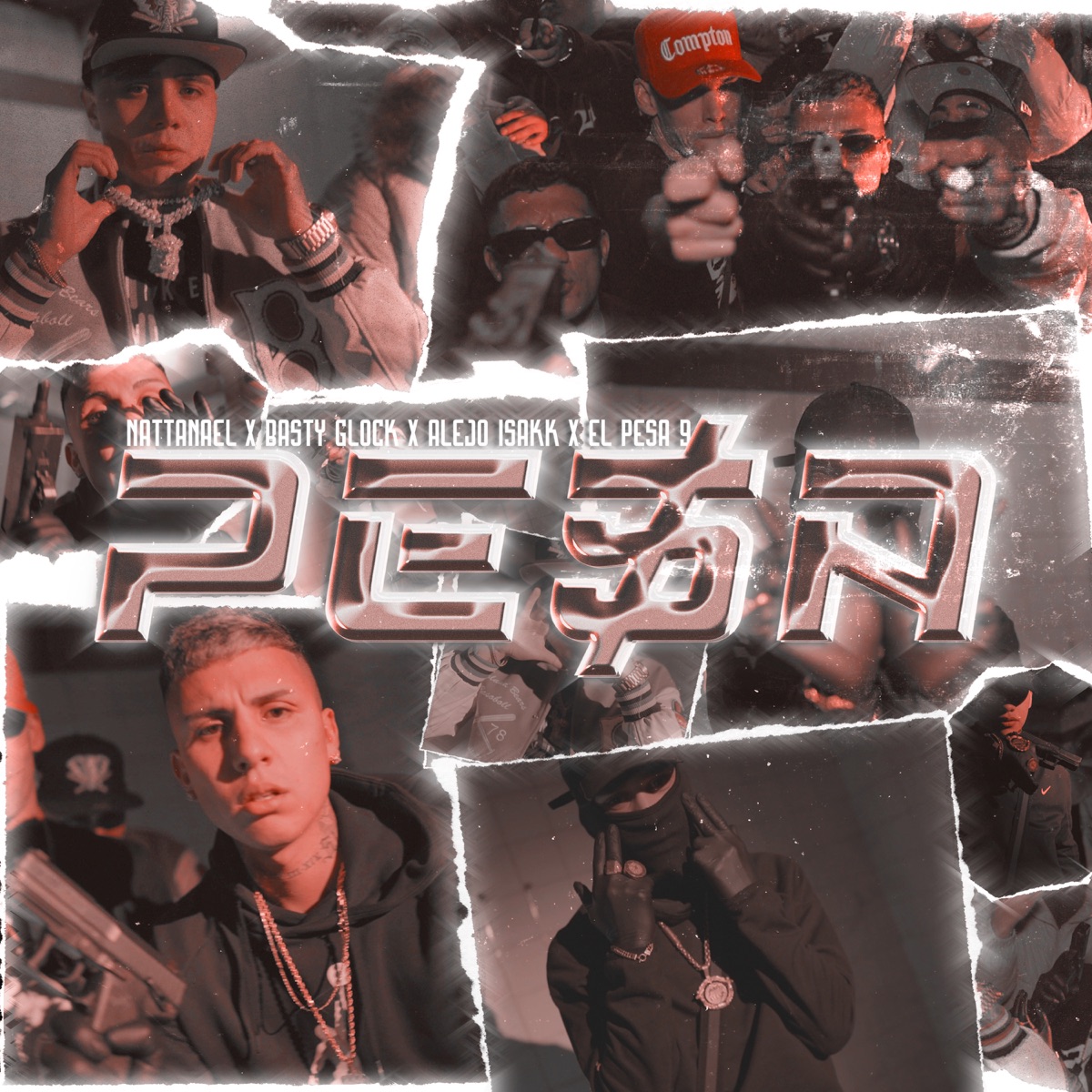 Pe$A - Single by Nattanael, Alejo Isakk, El Pesa 9 & BastyGlock album cover