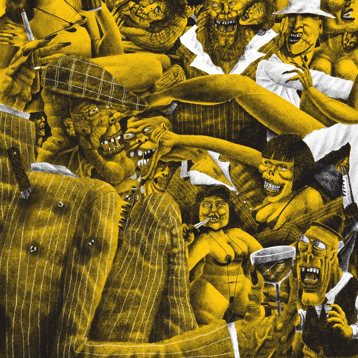 Faster Than the Speed of Death (feat. Ghosttown) by Dead Players, Dabbla & Jam Baxter album cover