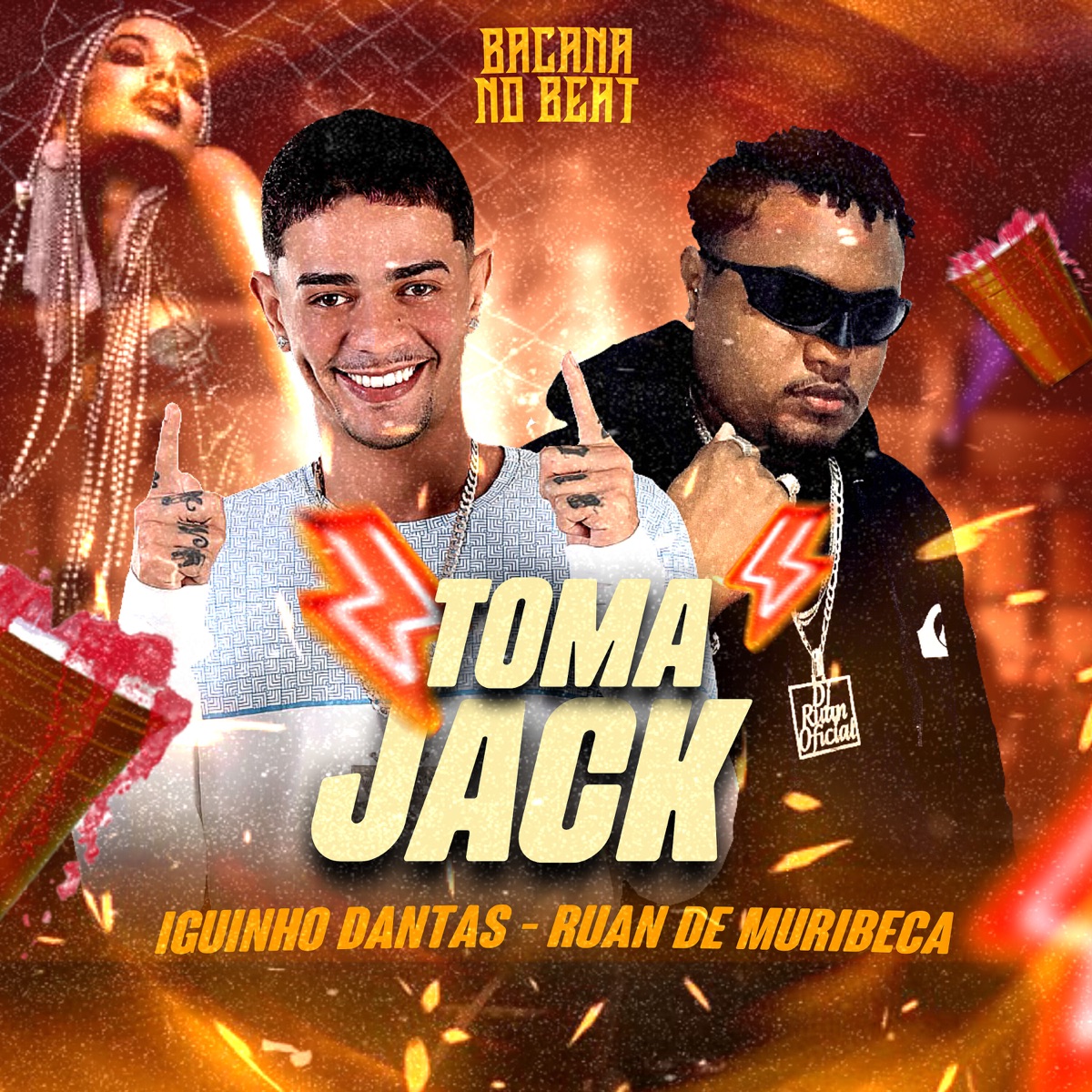 Toma Jack - Single by Iguinho Dantas & Ruan de Muribeca album cover