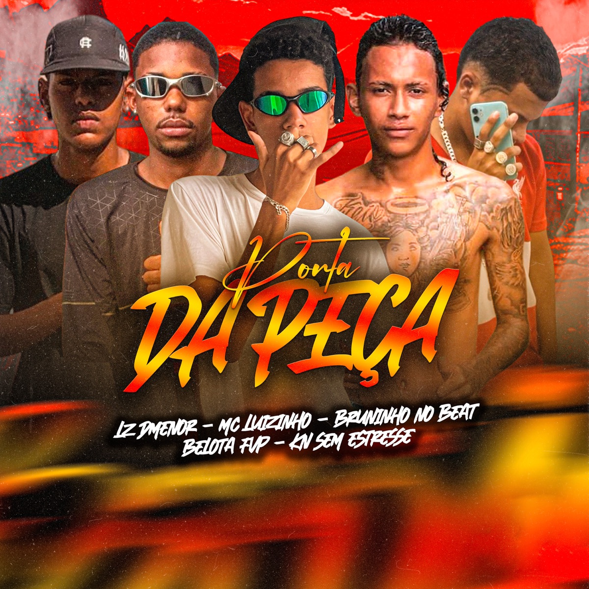 Ponta da Peça (feat. BRUNINHO NO BEAT, mc jhenny & LZ Dmenor) - Single by Belota FVP, MC Luizinho & KN Sem Estresse album cover