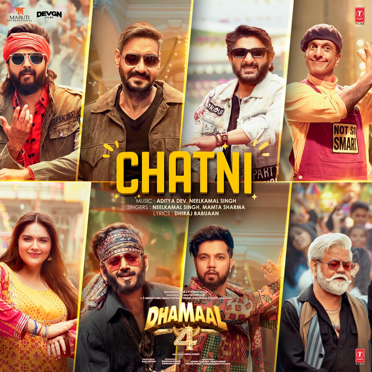 Chatni (From "Dhamaal 4") - Single by Aditya Dev, Neelkamal Singh, Mamta Sharma & Dhiraj Babuwan album cover
